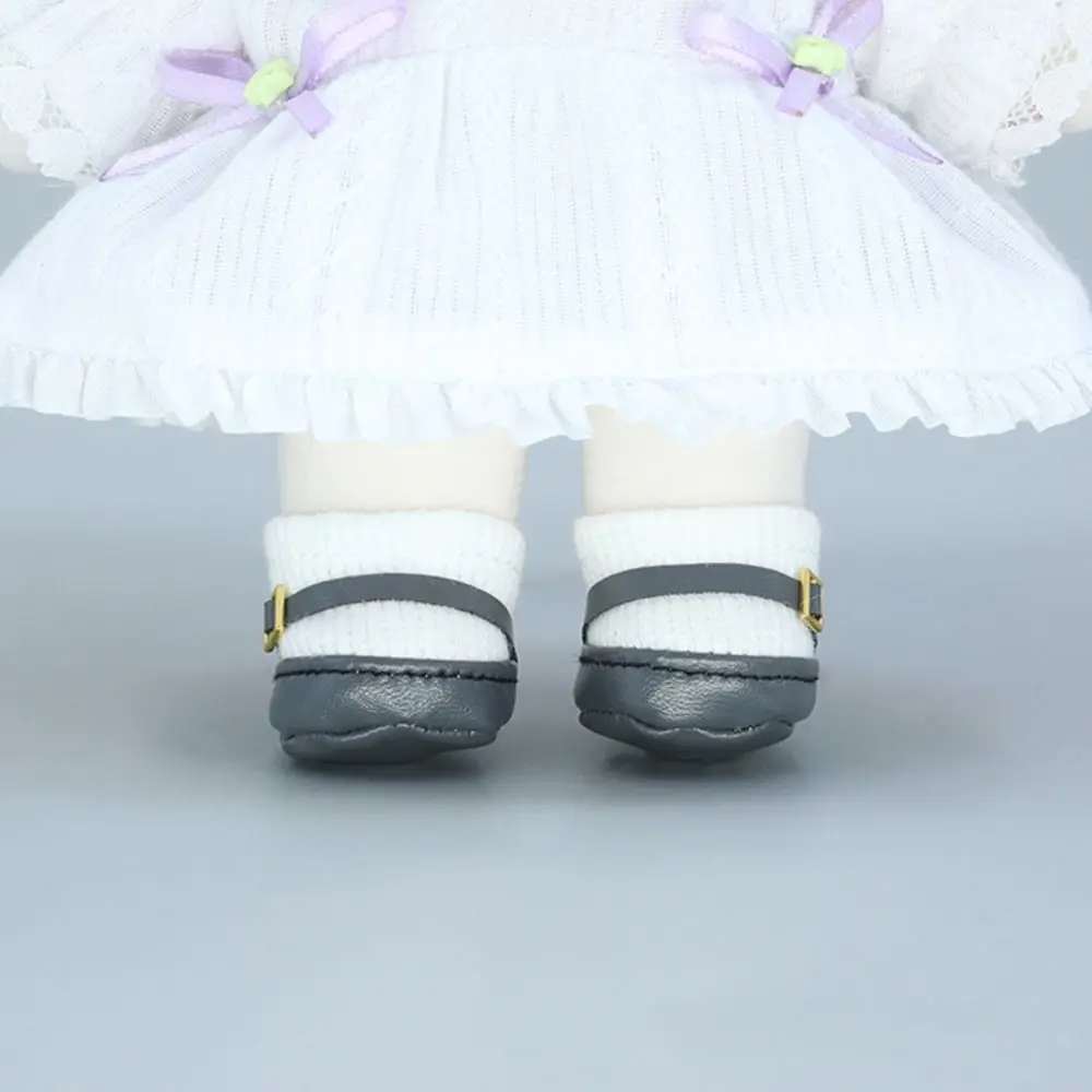 DIY Doll Clothes Doll Shoes 20cm Doll Shoes Boots Dress Up Cotton Doll Shoes Handmade Fashion Idol Dolls Shoes 20cm Cotton Doll