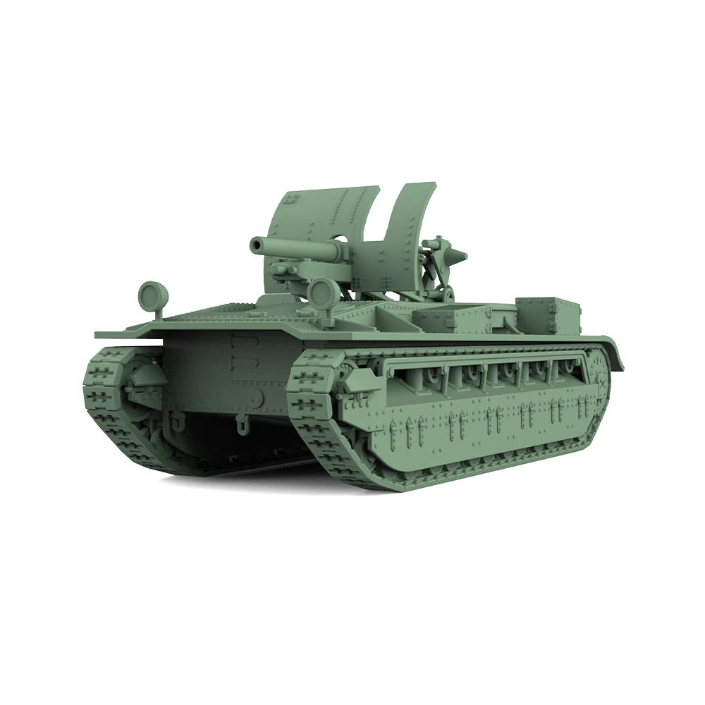 

1/220 1/160 SSMODEL SS554 Железнодорожная военная модель, комплект самоходная артиллерия