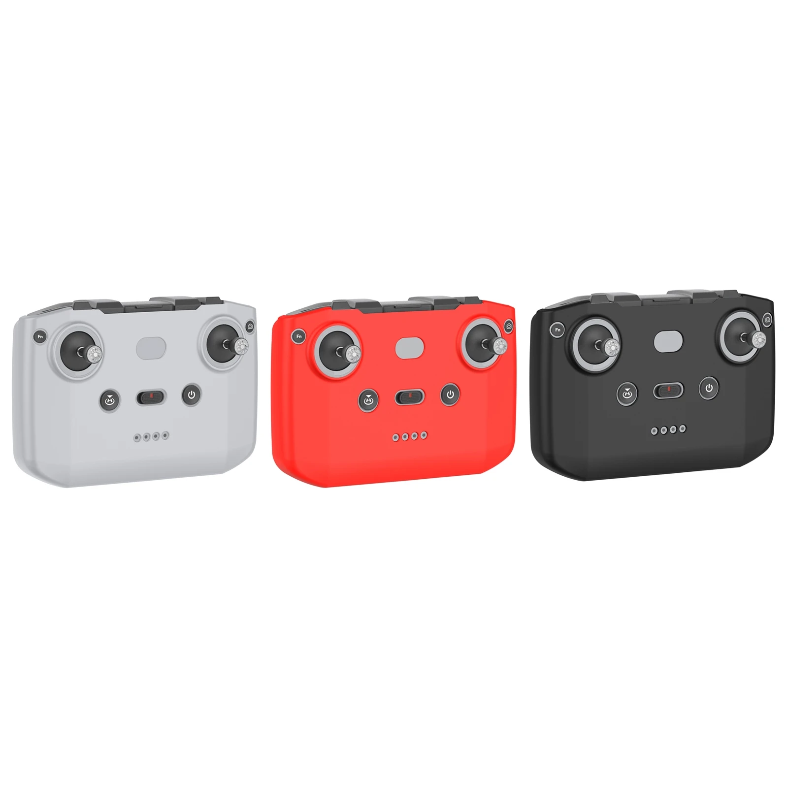 PULUZ Shockproof Anti-scratch Silicone Case For DJI Mini 3 / 3 Pro / Mavic 3 / Air 2S / Mini 2 RC-N2 / RC-N1 Remote Control