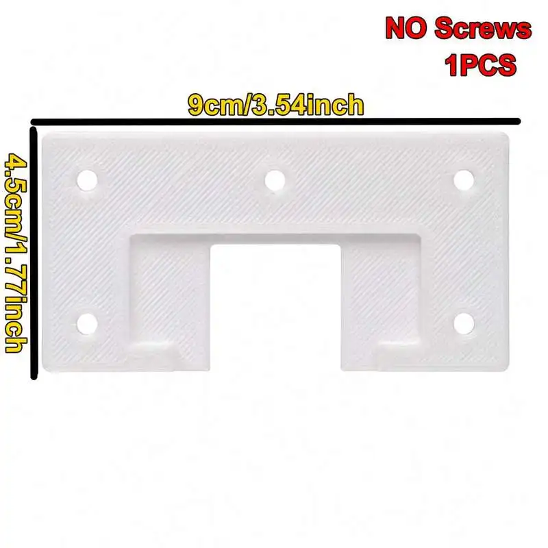 Kitchen Hinge Reinforcement Repair Plate Replacement Fixing Bracket For Damaged Cabinet Hinge