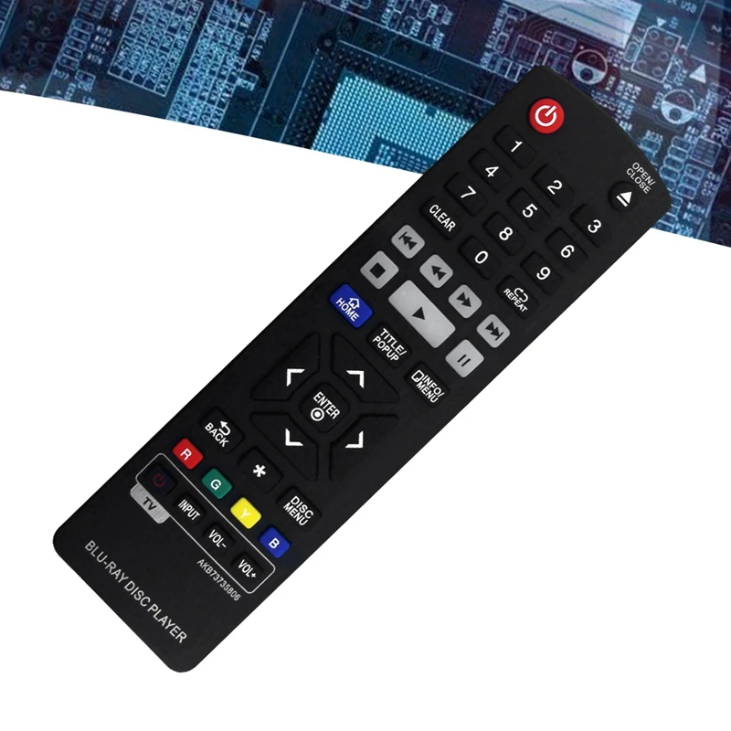 Replace AKB73735806 Remote For  Blu-Ray Player UBK90 BP330 BP430 BP430N BP530 BP540 BPM54 BP735 BP735B BP550 BP630