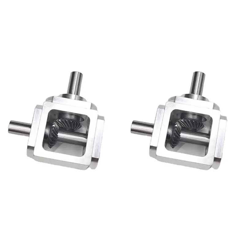 B14C 2X Small 1:1 T Type Cross Commutator Shaft Diameter 10Mm Right Angle Drive Gearbox Bevel Gearbox Rotation Single
