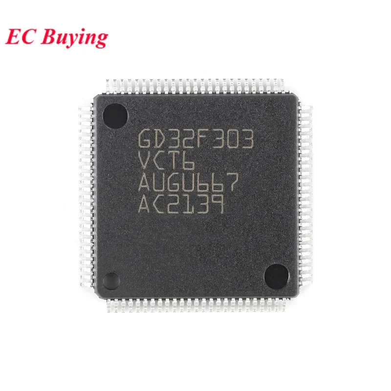 GD32F303VCT6 GD32F303 32F303VCT6 GD32F LQFP-100 ARM Cortex-M4 32-bit Microcontroller MCU IC Controller Chip New Original