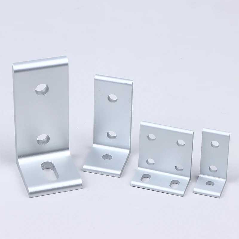 NEW Aluminum Profile Vertical Angle Adjustable Connection Unequal Side 90 Degree Right Angle Connection Fixed Accessories