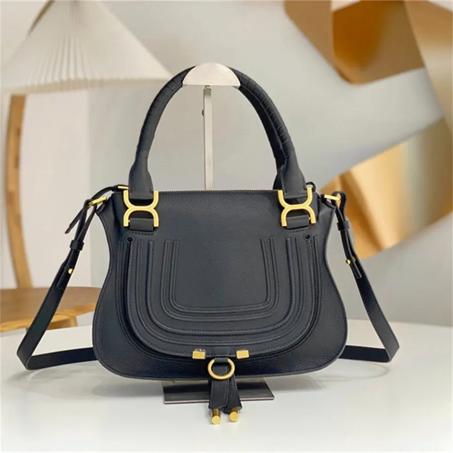 

Single Shoulder Handheld Crossbody Women's Bag with Genuine Leather Flap Saddle Bag Women's Handbag Retro Simple Postman Bag