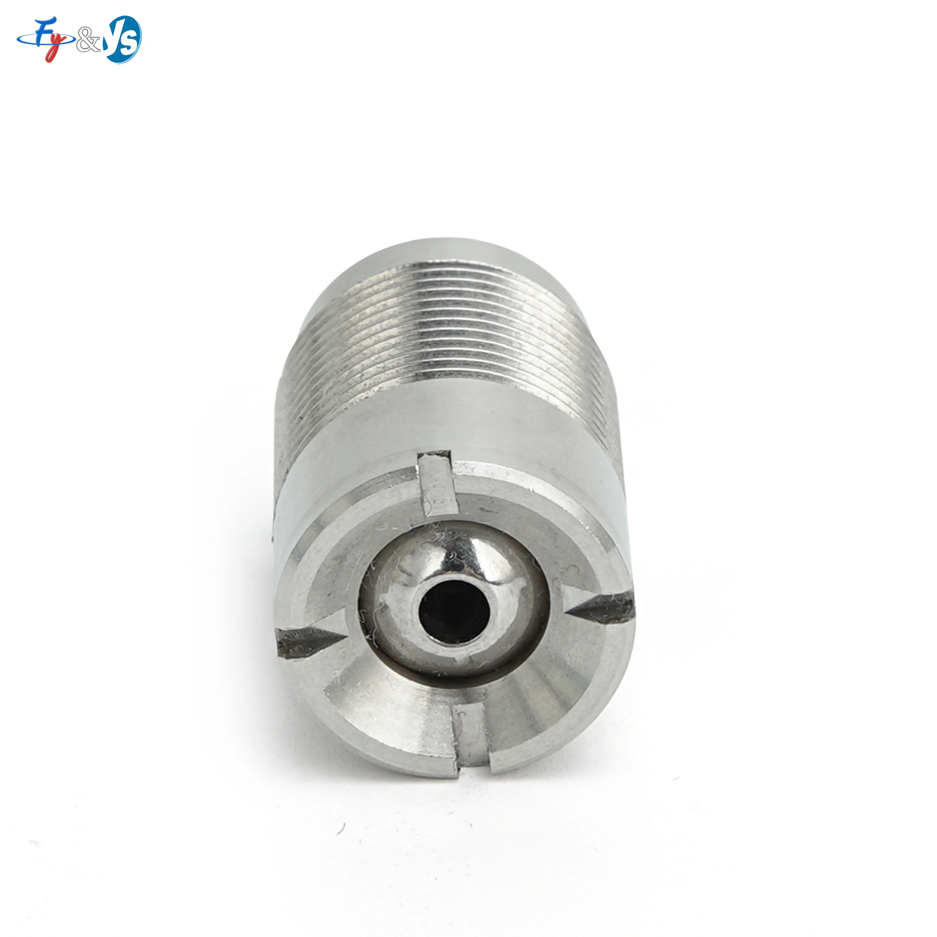 XS‑DPT M16  Stainless Steel Solid Stream Jet Nozzle Male Thread Point‑Spray Nozzle 15° Narrow Point Jet Deep‑Cavity Point Tip