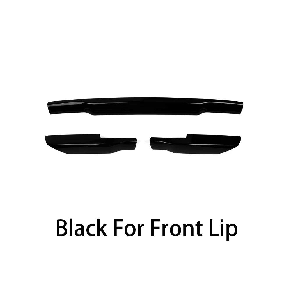 

3/7pcs Carbon Fiber Black Front Lip Bump Grille Decorative Cover Trim For Kia Sportage NQ5 2026 Tuning Exterior Accessories