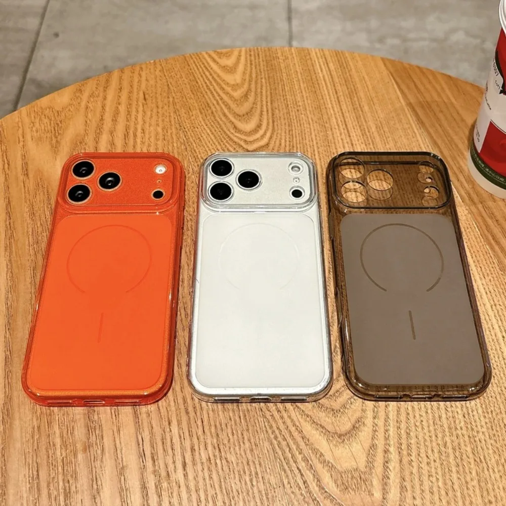 Premium Transparente Haptik-Schutzhülle für iPhone 18 17 16 15 14 13 12 Pro Max Klare Abdeckung mit Weitwinkel-Sichtfenster Schlankes Weiches Design – Detail 2