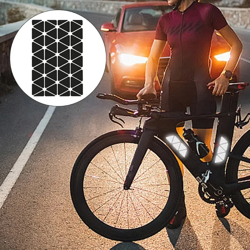 Stickers for Motorcycle Helmets, Simple and Efficient Reflective Stickers, Suitable for Helmets and Bicycles