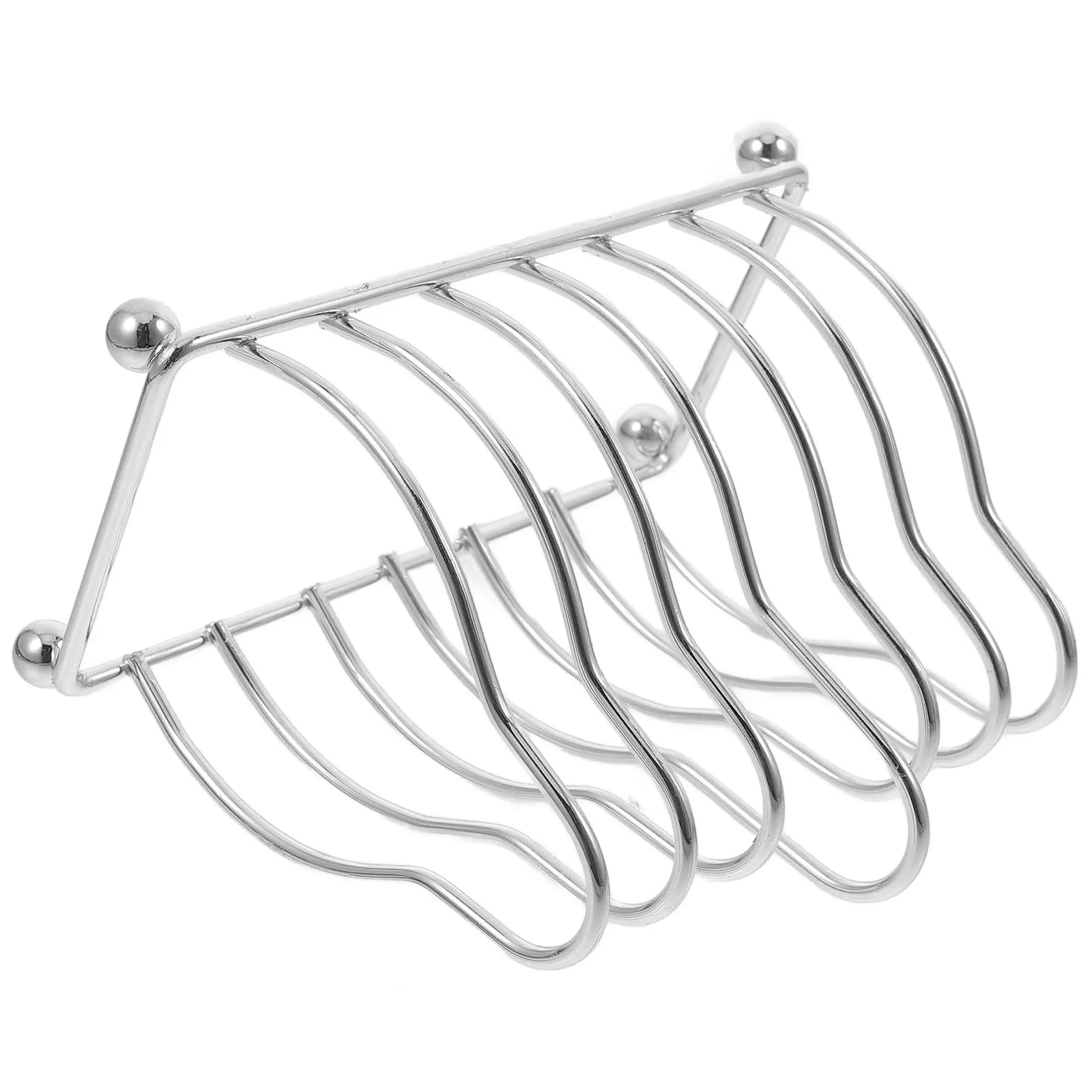 

Dish Drying Rack Kitchen Countertop Hollow Structure Plate Organizer Draining Dish Drainer Holder Dishes Drying Rack for Home