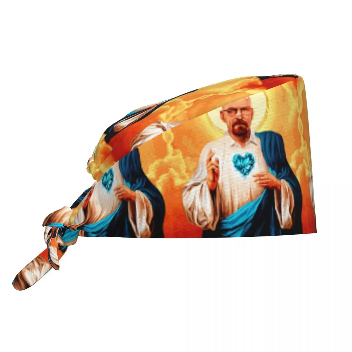 Breaking Bad Walter White Breathable Nursing Work Cap Surgical Scrub Caps Nurse Medical Cap Work Scrubs Hat Hospital Pharmacy