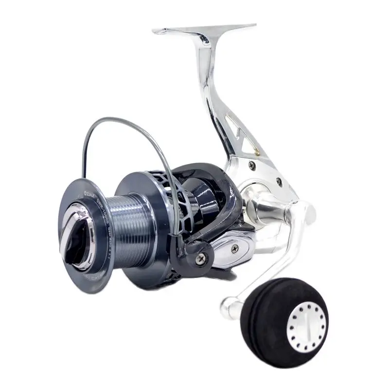 CAMEKOON 8000 9000 10000 Long Casting Spinning Fishing Reels 4.1:1 Saltwater Surf Wheel 10KGs Drag Distance Shot Carp Bass Coil