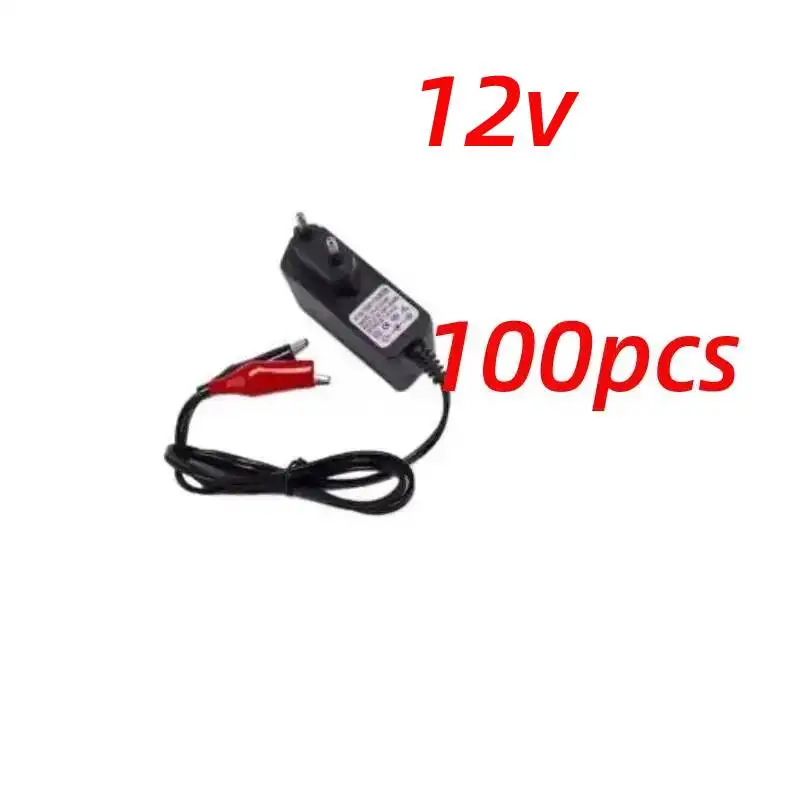 

100x 12V charger with Aligator clip