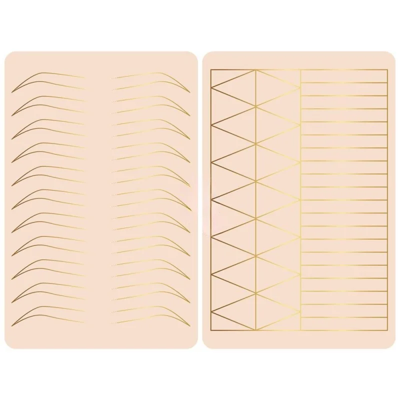 Microblading Tattoo Eyebrow Practice Skin