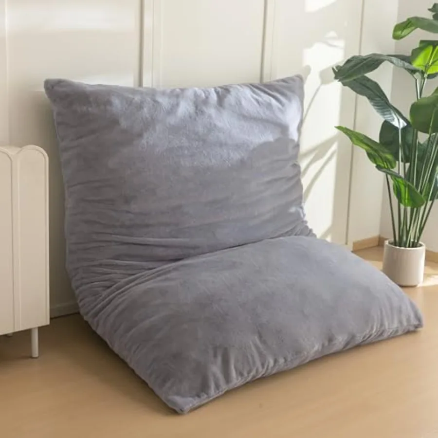 

Многофункциональное кресло-мешок 3-в-1: гигантский диван-кровать, напольный матрас с наполнителем из высокоплотного пенополиуретана и чехлом, который можно стирать в машине.