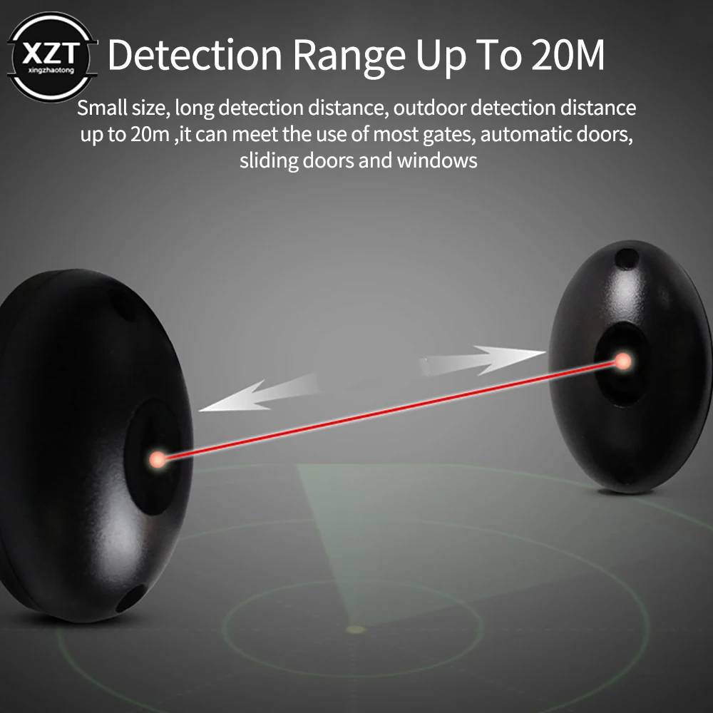 Anti-Theft Motion Detector Infrared Sensor Alarm Security for Home Office Warehouse Anti-Theft Infrared Sensor Alarm