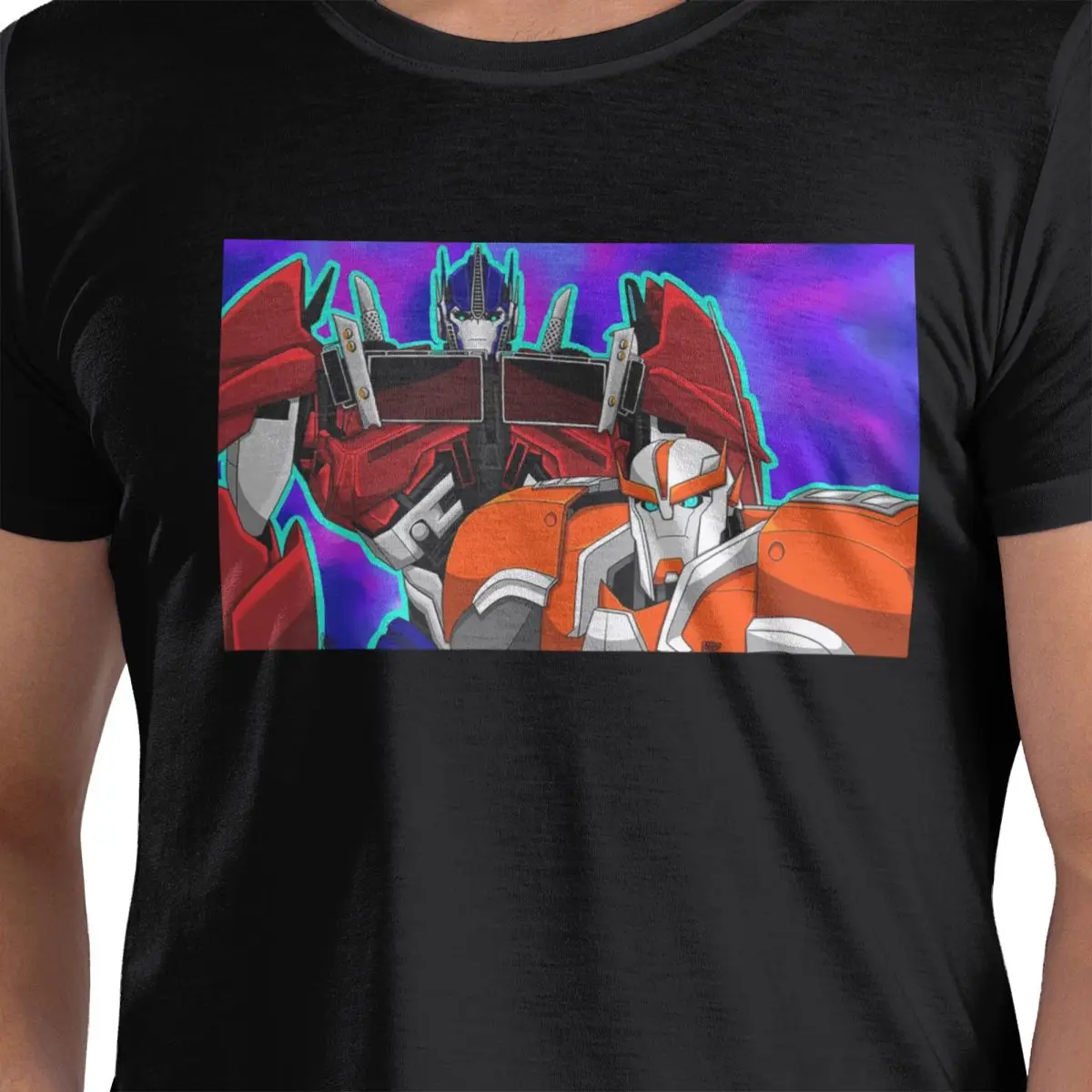 

TFP Optimus And Ratchet - футболка Independent Artist Work из 100% хлопка, мужские модные футболки, мужские футболки с круглым вырезом и коротким рукавом, S-6XL