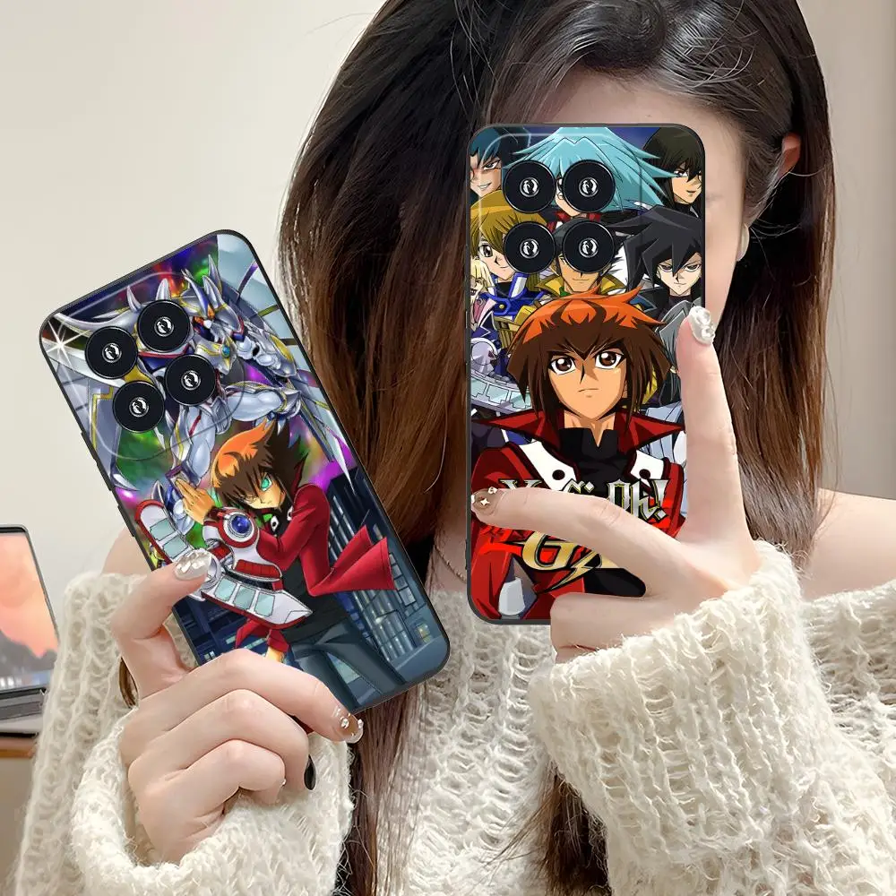 Yugioh Jaden Yuki Mobile Phone Case For Xiaomi 15 14 13 12 Mi 11 T Ultra Lite Pro S X 5G Colour Printing Cover Smartphone Cover