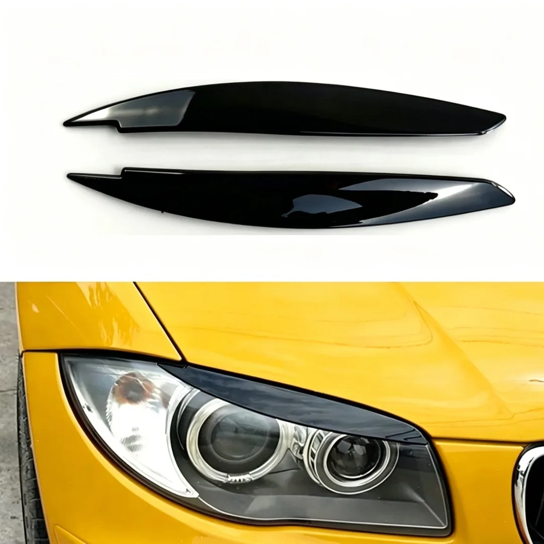 Frontscheinwerfer-Augenbrauenblende, Tuning-Zubehör, Karosserie-Kit-Erweiterung für BMW 1er Serie E81 E82 E87 E88 2004-2014 – Detail 8
