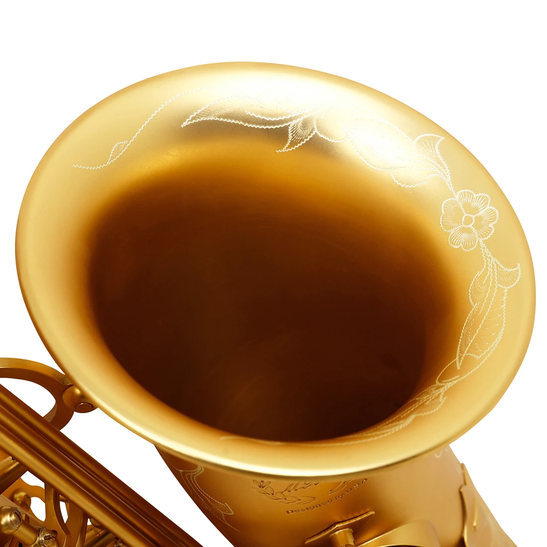 M MBAT Sax Eb نحاس محفور يدويًا ألتو ساكس الذهبي أذن البحر قذيفة الكلارينيت لأداء أدوات النفخ الخشبية مع الملحقات