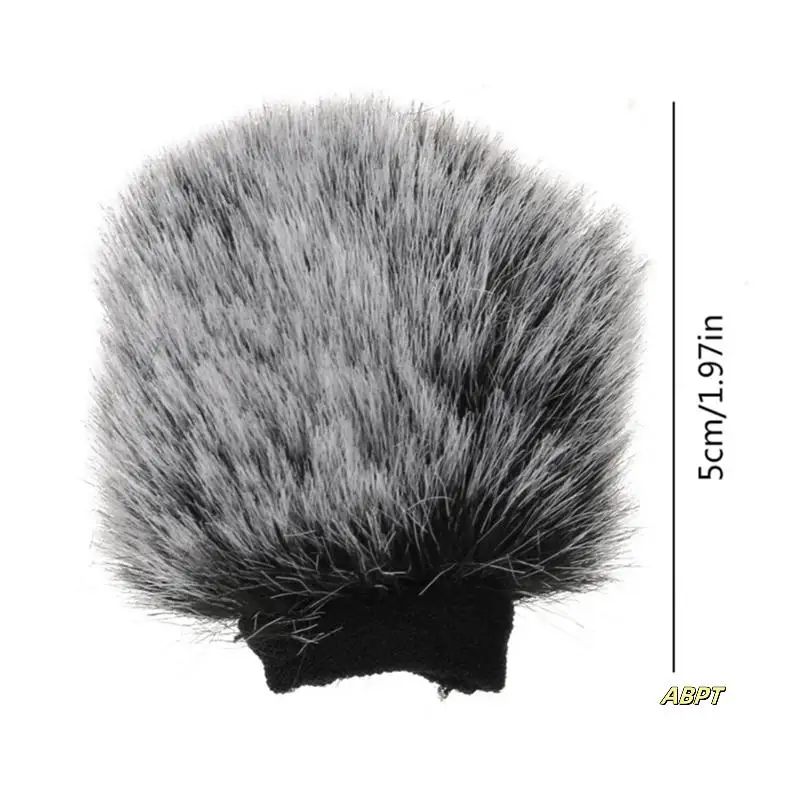 Windshield For ZV1 VLOG Mic Furry Windscreen Muff Wind Cover Perfect For Outdoor Filming Improve Recording