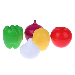 Vegetable Storage Containers Food Keepers Fruit Freshness Saver for Onion, Garlic, Lemon & Fruits