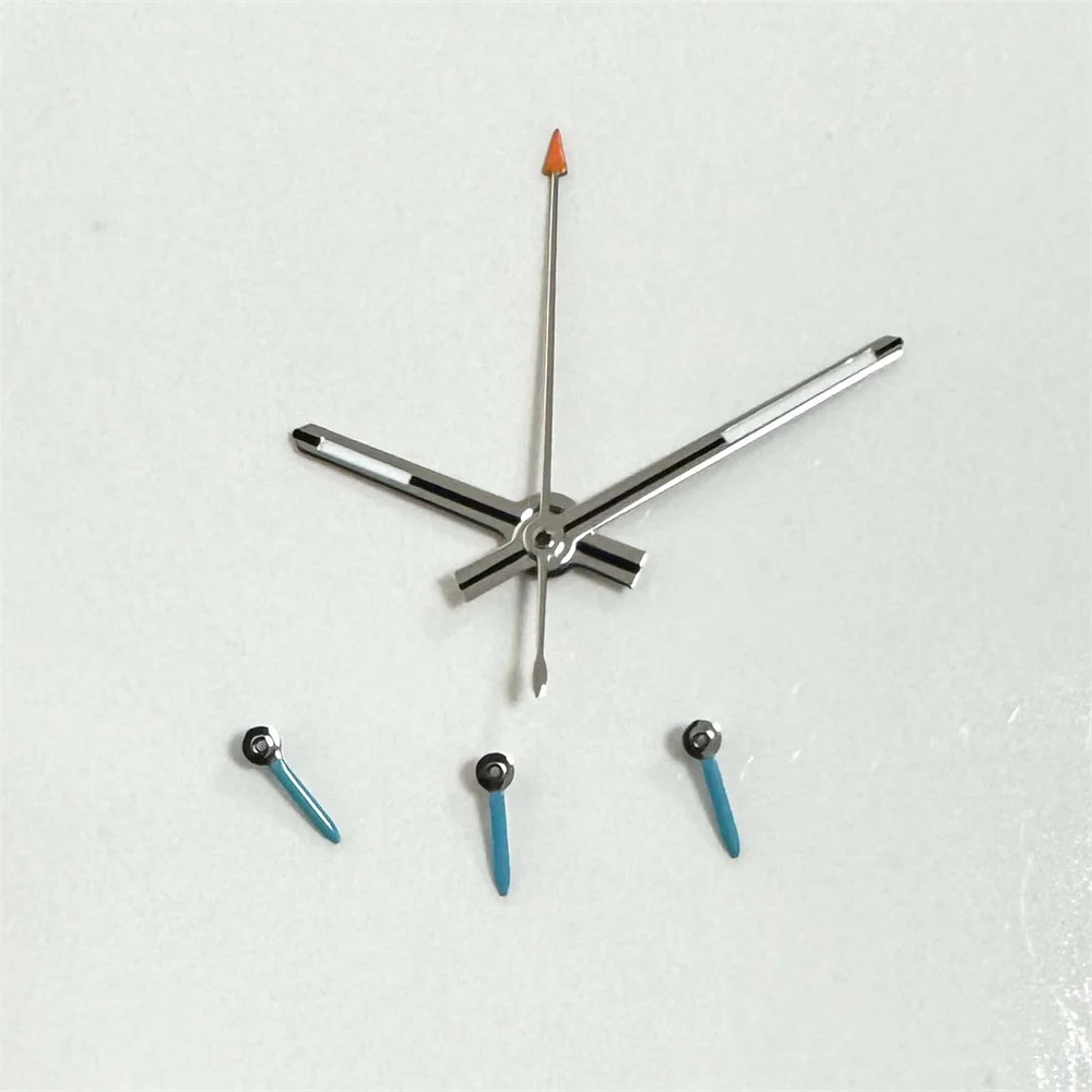 1 SetLuminous Watch Hands Needles Set For VK63 Movement Watch Modification Accessory Green Luminous Watch Hands pointers Replace