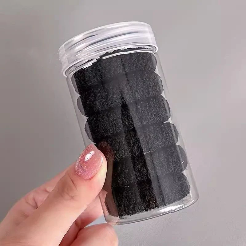 Hairdressing Tools Black Rubber Band Hair Ties Rings Ropes Gum Springs Ponytail Holders Hair Accessories Elastic Hair Band