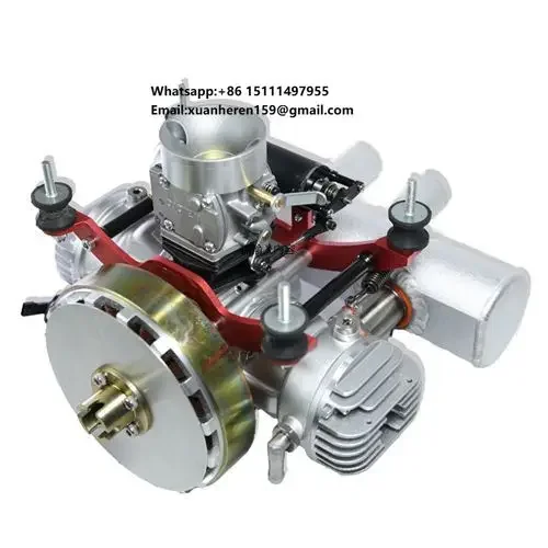 DLE120HD Drone Engine 7.2kw Water-Cooled Hybrid Electricity Generator Gasline Engine Electric Kit