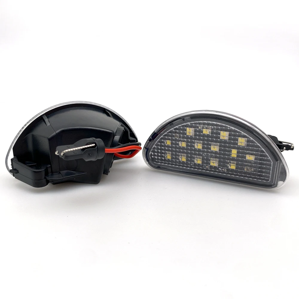 2Pcs LED Car Licence Number Plate Light Lamp White For Toyota Aygo MK I 2005-2014 Signal Lamp Replace OEM Number 81270-0H010