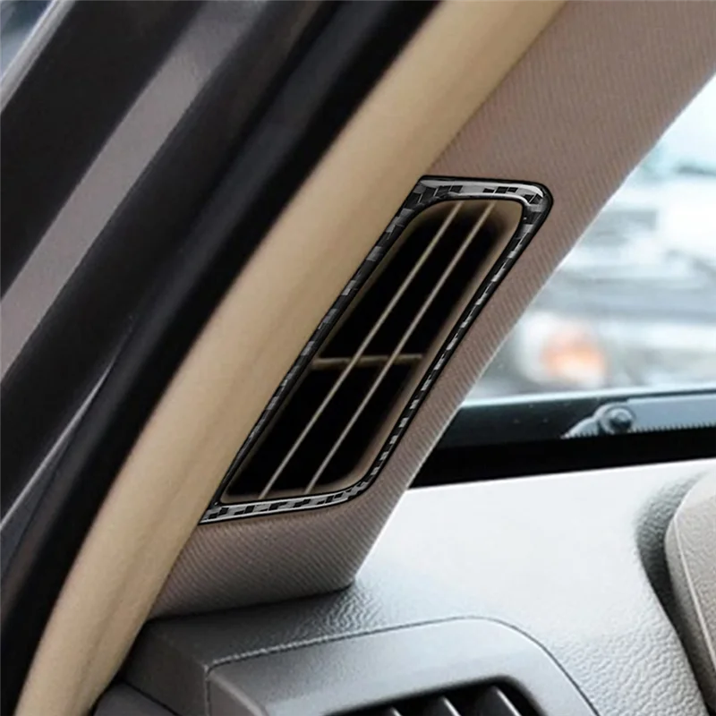 

L38A-для Infiniti G37 2010-2013 комплект наклеек на внутреннюю отделку из мягкого углеродного волокна, панель переключения передач вентиляционного отверстия, комплект полос второго пилота Pa