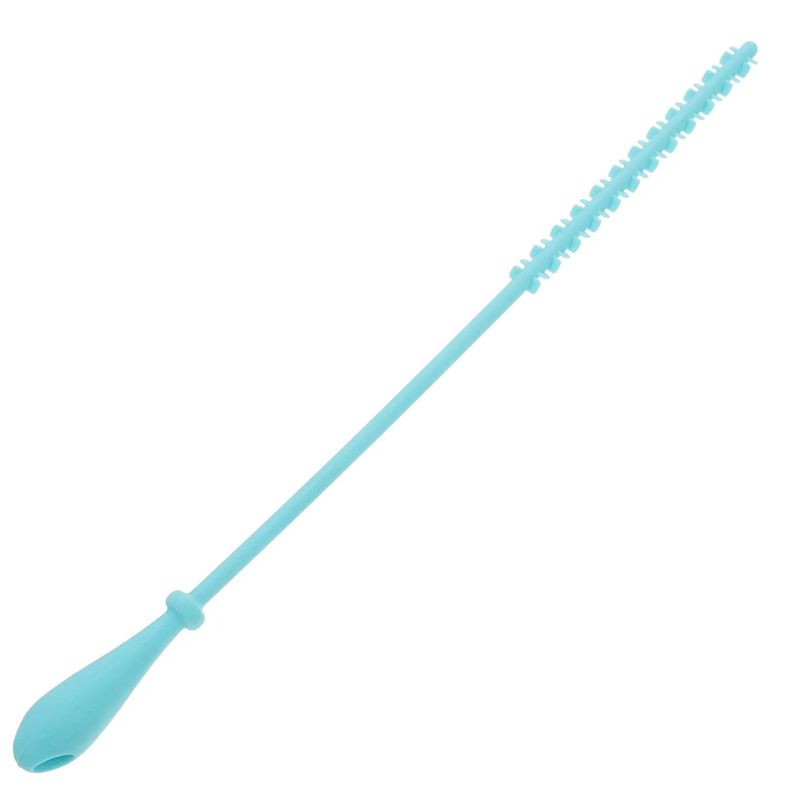 Extra-Long Silicone Bottle Cleaning Brush with Soft Tip – Reusable Straw Cleaner, Dishwasher Safe