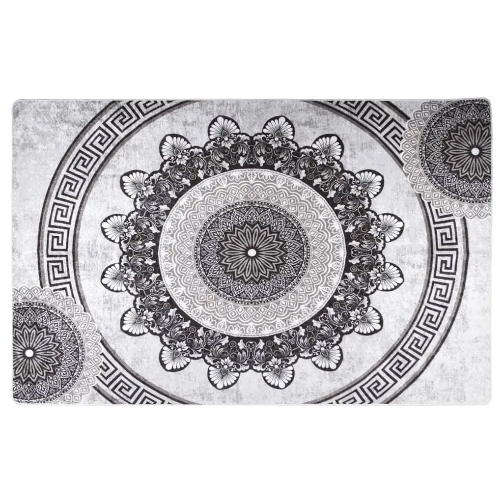 Multicolor Washable Area Rug 80x150 cm Non-Slip Floor Mat - Perfect for Home Decor