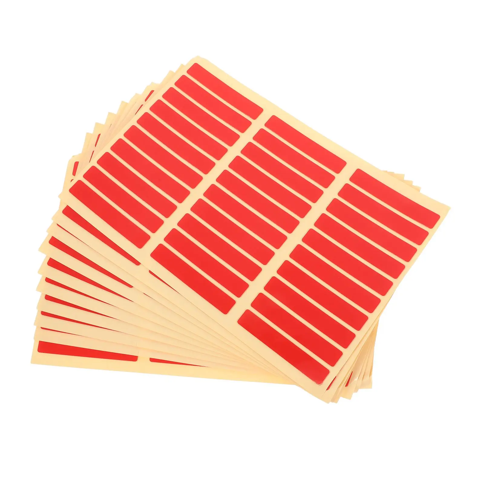 

10pcs Double sided Transparent Adhesive Tape for Nail Display Stickers Labels Nail Adhesive Tape Press On Nails Packaging