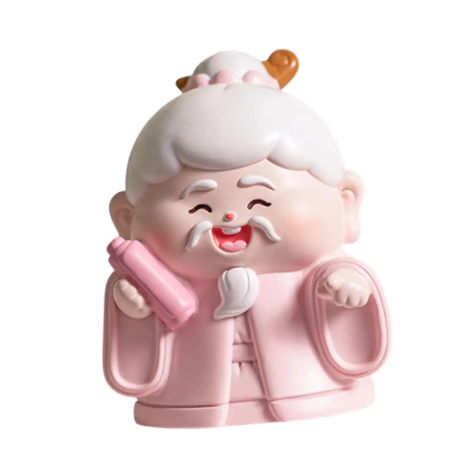 Chinese God Statue Multipurpose Portable Centerpiece Collectible Tabletop Decoration for Festival Office Hotel Car Housewarming