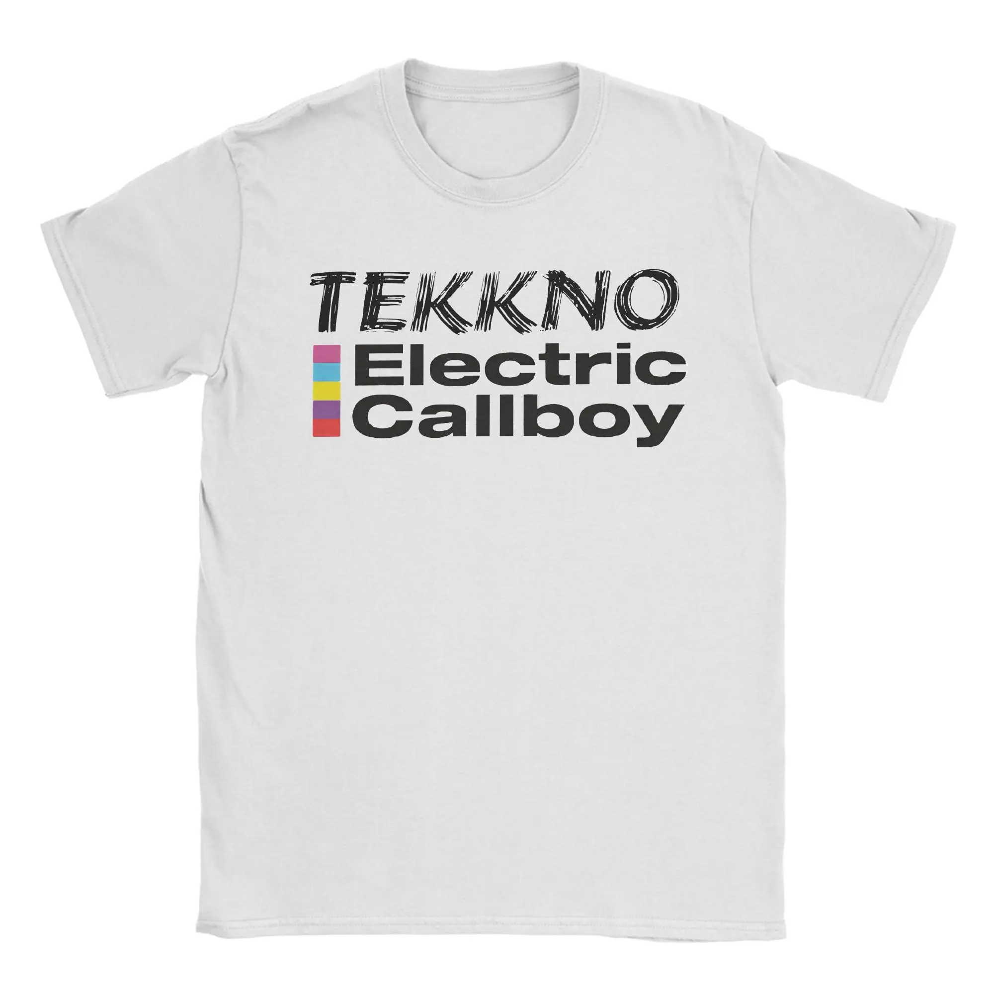 Funny Electric Callboy German Metal Band  Tshirts Unisex 100%Cotton Short Sleeve  Crewneck Summer Clothes