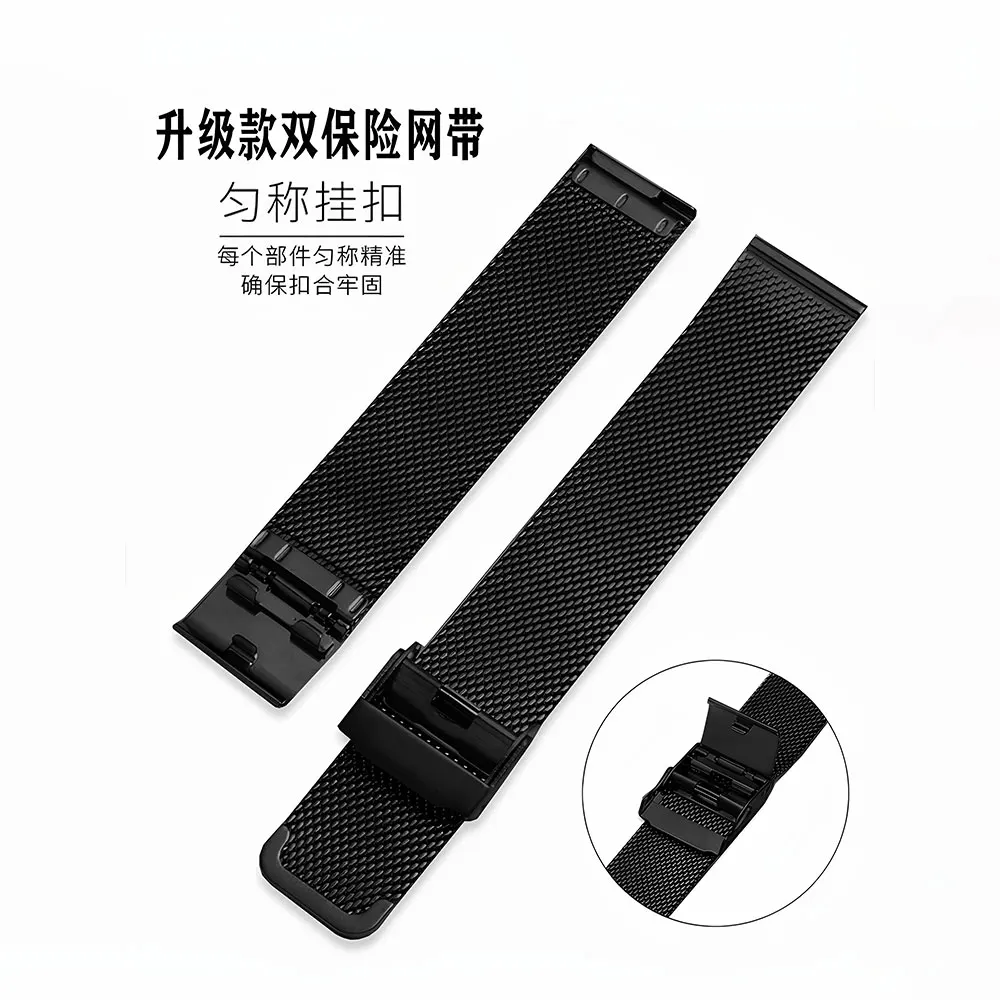 حزام الساعات العام للرجال والنساء 12 مللي متر 13 مللي متر 14 مللي متر 15 مللي متر 16 مللي متر 17 مللي متر 18 مللي متر 19 مللي متر 20 مللي متر سوار ساعة معصمه حزام الفولاذ المقاوم للصدأ