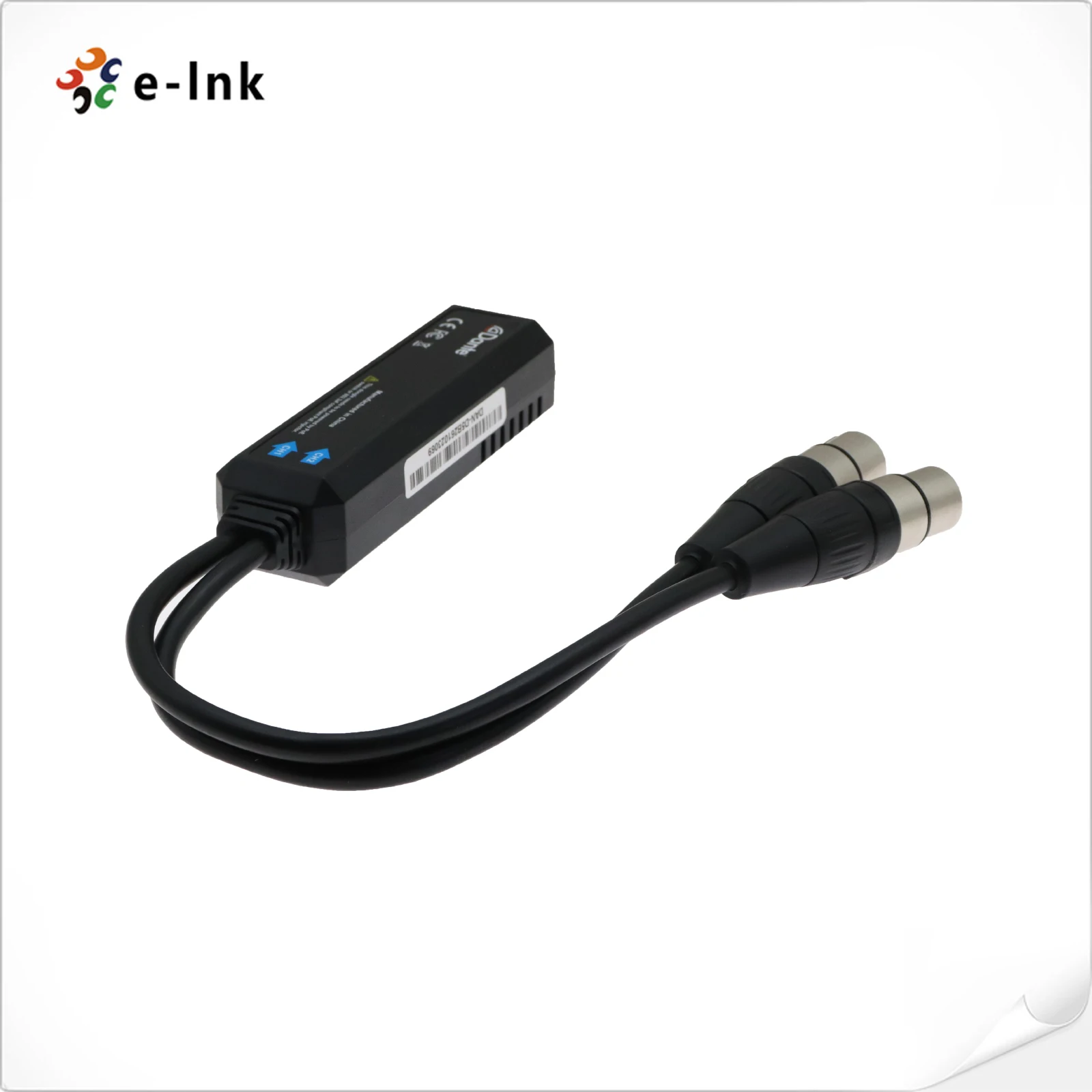 Dante 2Ch Analog Input Dongle Converter LNK-DAN-D5 with 2 Analog Audio Channels