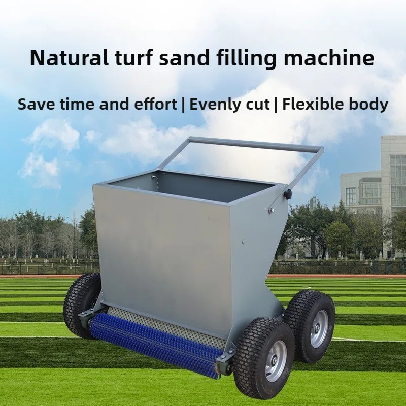 -For All-in-One Natural Grass Sand Filler & Lawn Combing Machine, Heavy Duty Turf Maintenance Tool for Sports Field Care*