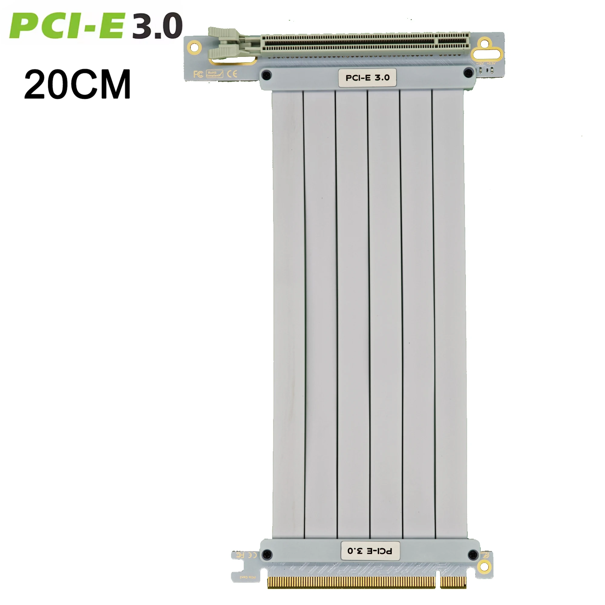 PCI Express 3.0/4.0 x16 tot x16 Gen 4 GPU Dubbele Reverse Grafische Kaart Verlengkabel Riser Card Voor ITX vergulde Connector