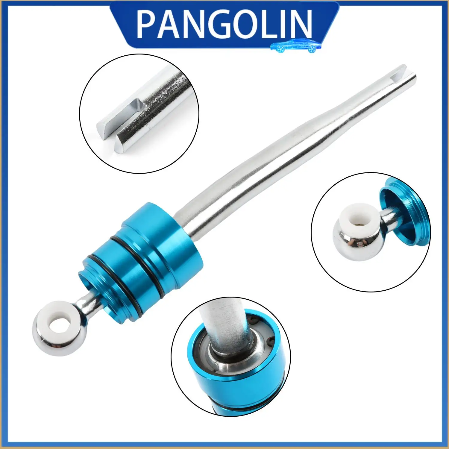 

PANGOLIN Quick Shift Short Throw Shifter For BMW E30 E36 E39 E46 M3 M5 3/5 Series In Blue - High Strength CNC Machined T6061