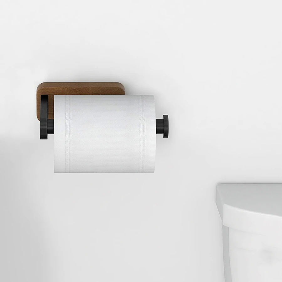 

Creative Aluminum Alloy Bathroom Wall Mounted Roll Paper Holder Tissue Holder Toilet Paper Holder Tissue Storage Rack