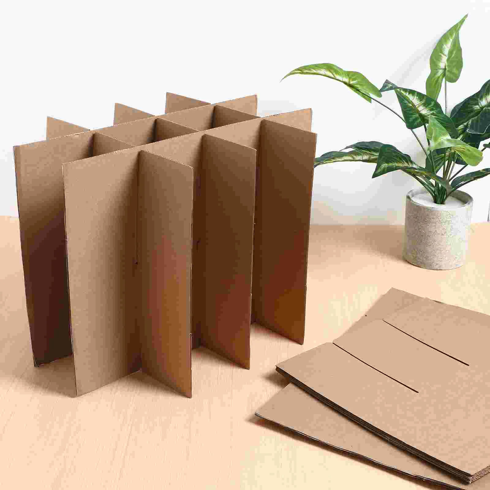 Glass Glasses Toe Box Cardboard Dividers House Moving Boxes 3800X2820X050CM Paper Kit