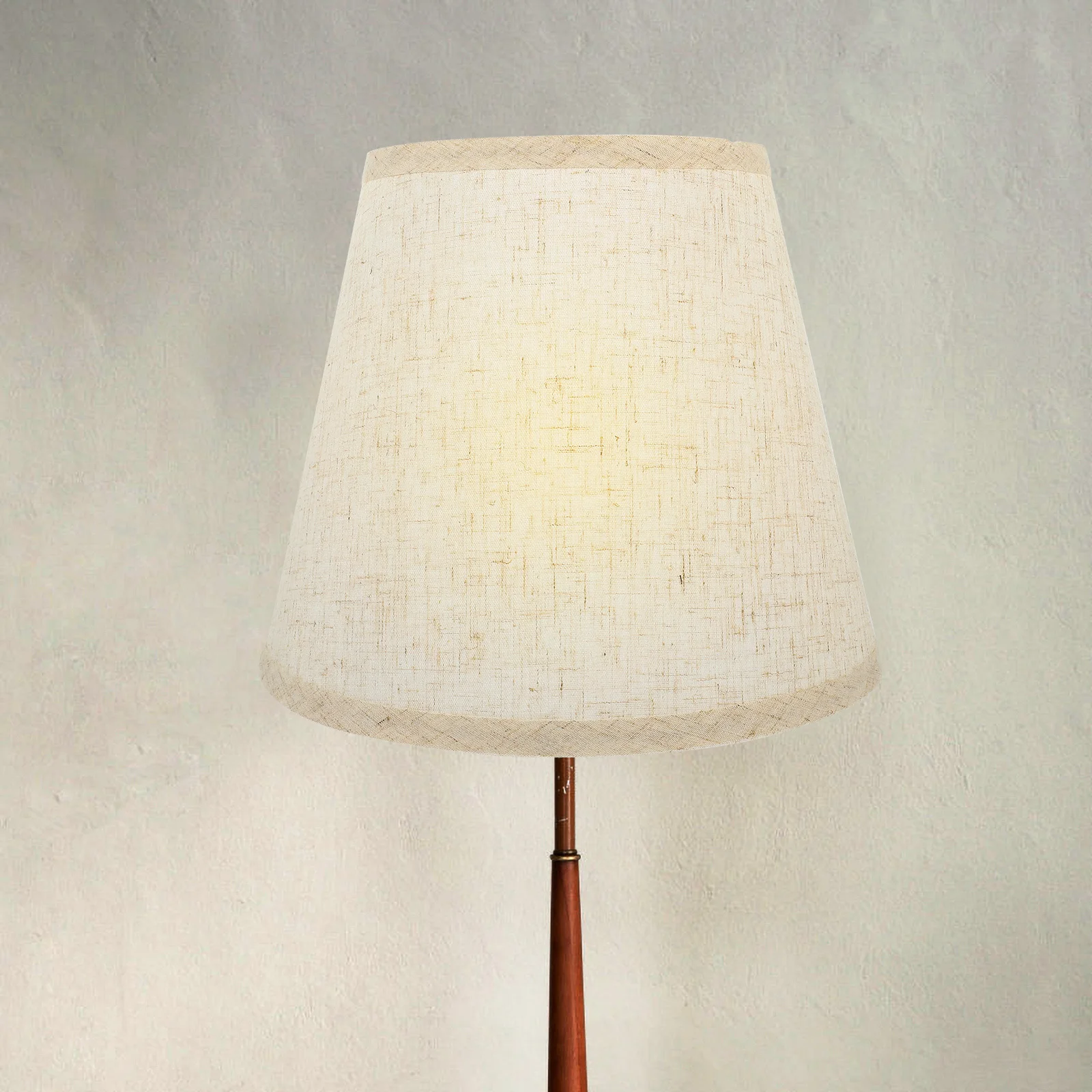 

Linen Lamp Shade Drum Style Replacement Cover for Table Lamp Bedside Lighting Decorative Fabric Shade Modern Simple Design Home