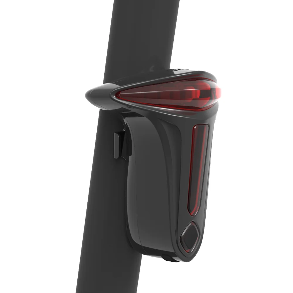 Omni bicicleta luz trasera casco fácil instalación USB recargable señal bicicleta luz trasera bicicleta luz trasera Led