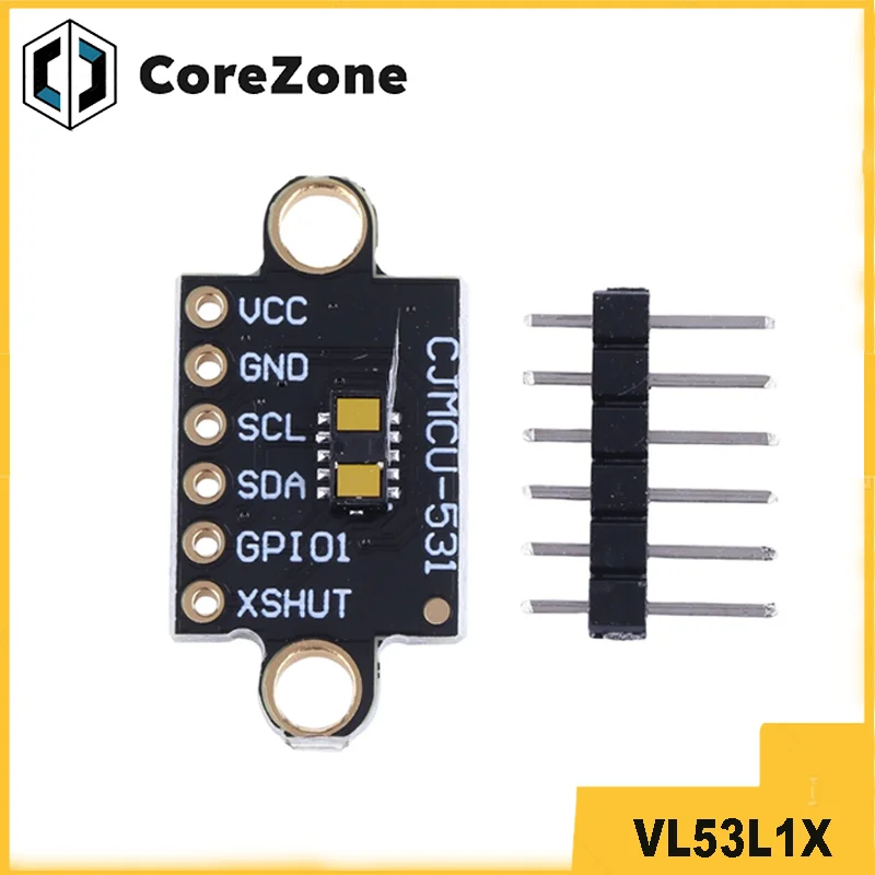 VL53L1X laser Ranging Flight Time Sensor 400CM 4M 4 Meter Distance Measurement Extension Board