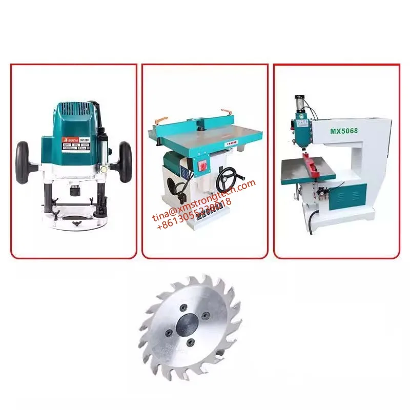 LIVTER Disco de corte de madera de perforación de seis caras de diámetro pequeño de 80 mm y 100 mm