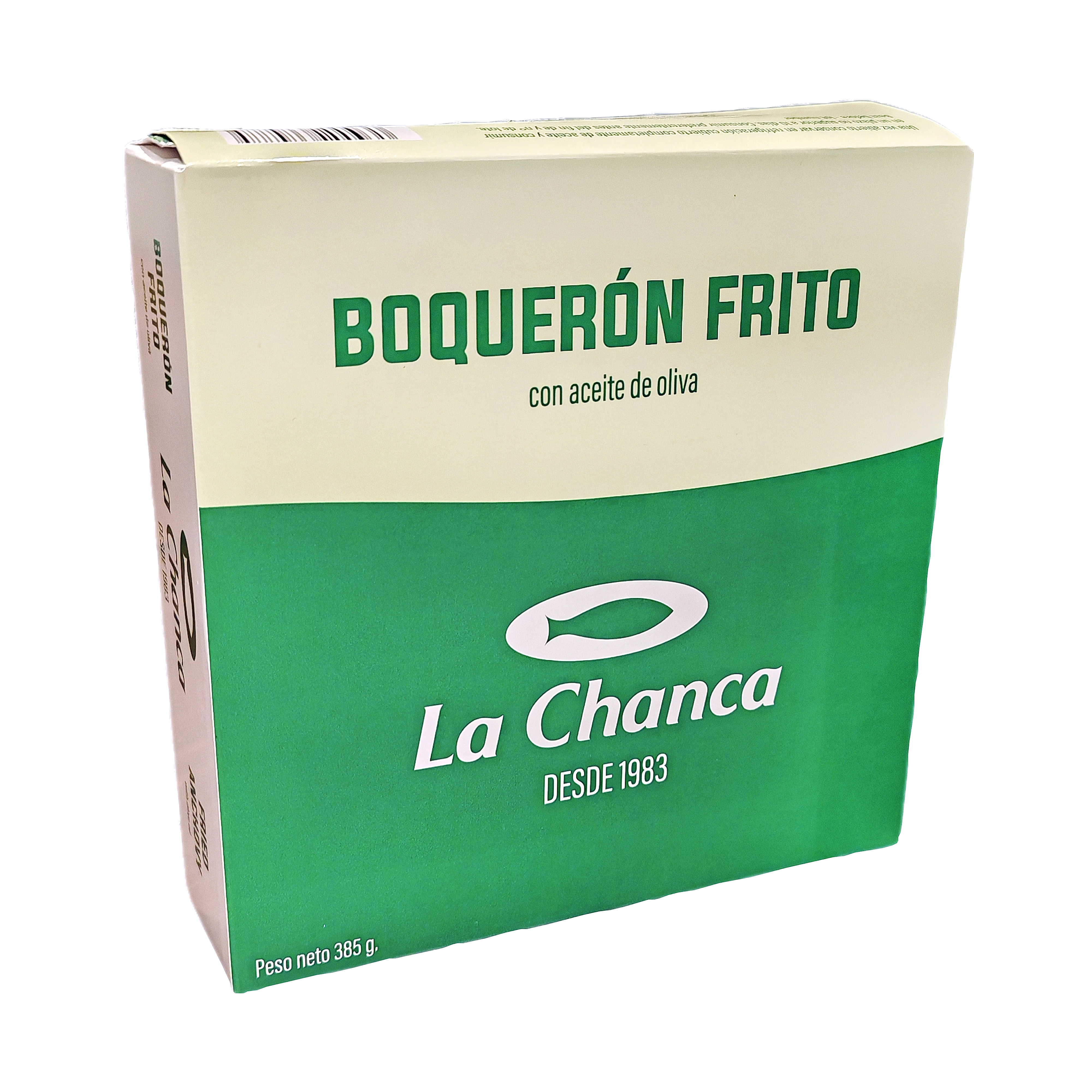 Boquerón frito con aceite de oliva 385gr. La Chanca.