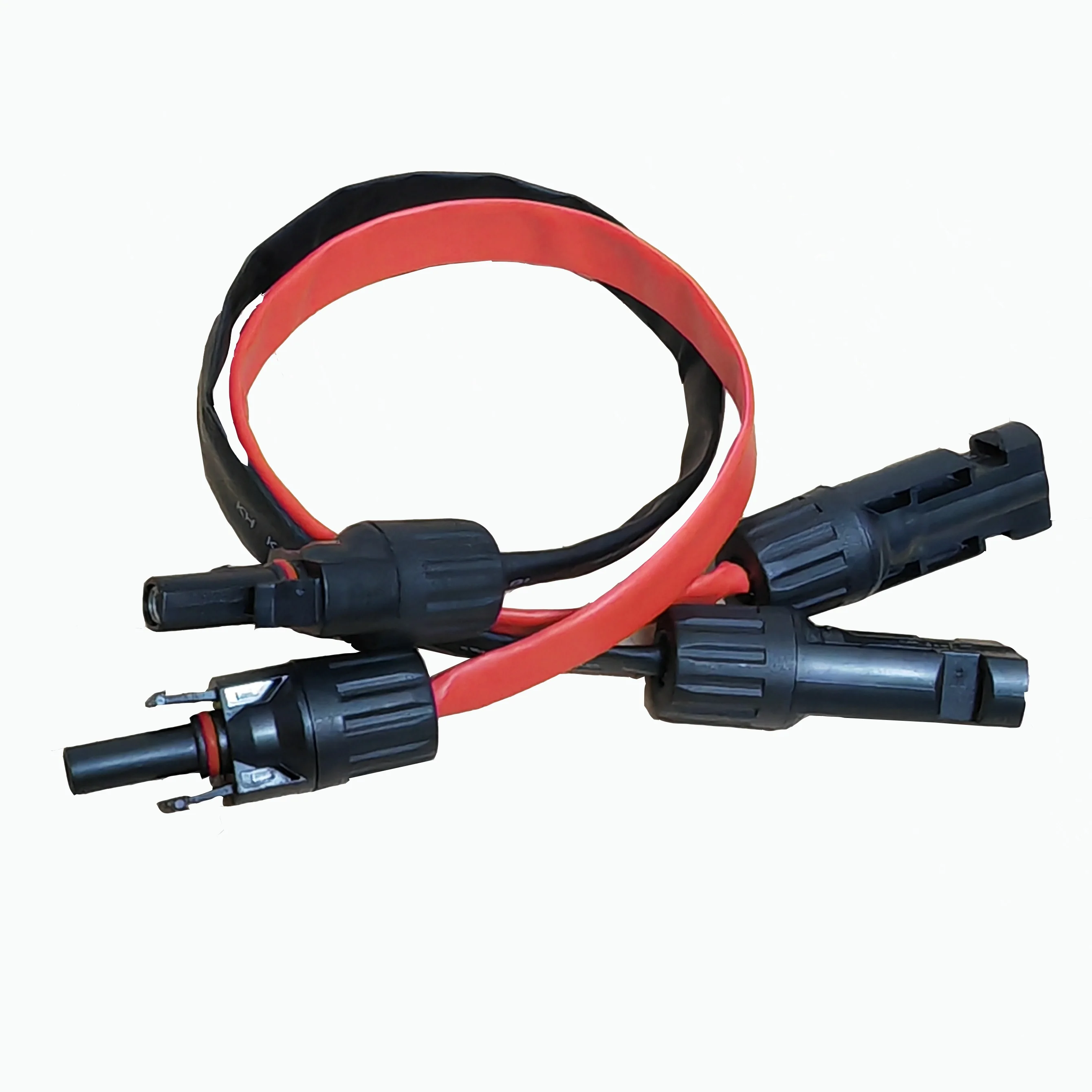 Ultra-thin 35cm IP67 Window Pass Flat PV Extension Cable with MC Plug, Compact Space-saving Accessories for Balcony Mini Solar P