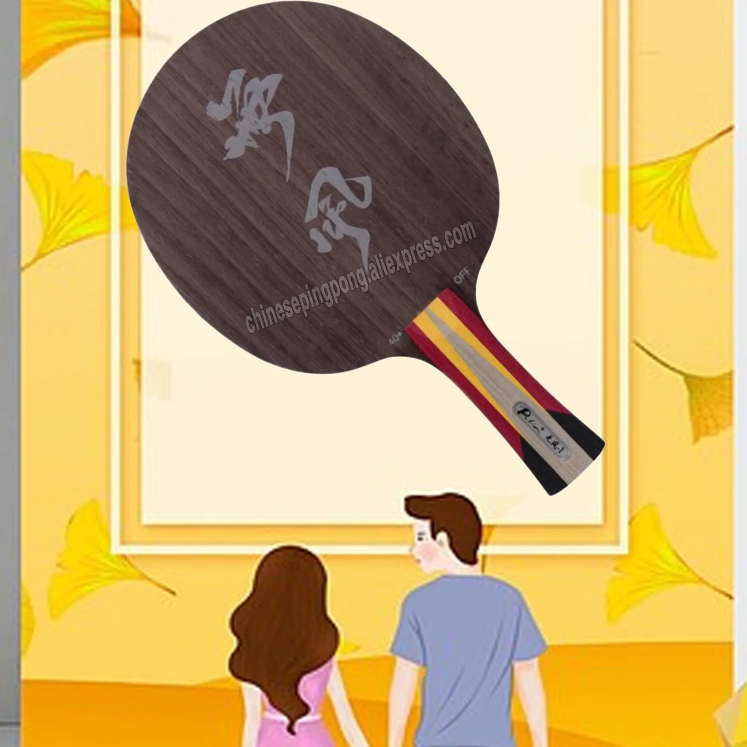 

Palio calm 01 calm-1 table tennis blade 5wood 2carbon blade fast attack with loop ping pong game calm 1